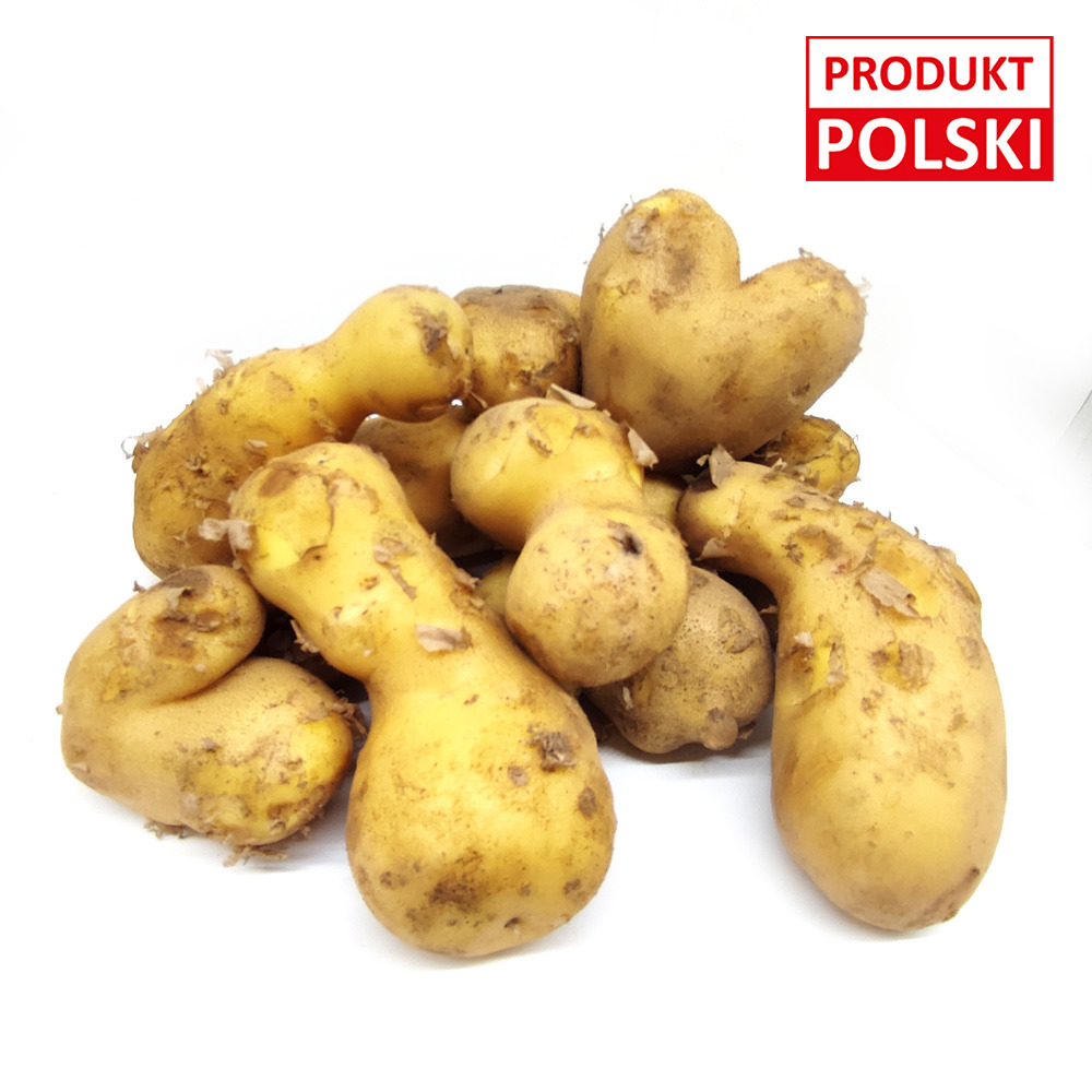 Ziemniaki ekologiczne żółte 5kg  ''nieidealne'' 