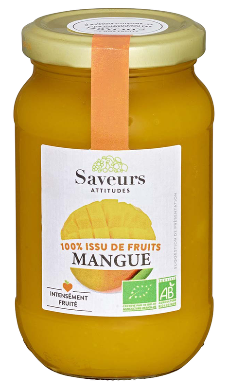  Mus z mango BIO 310 g - SAVEURS ET FRUITS