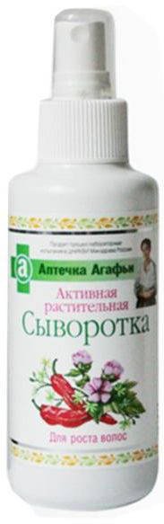 Aktywne serum na porost włosów 7 ziół z chili 150ml - Agafi
