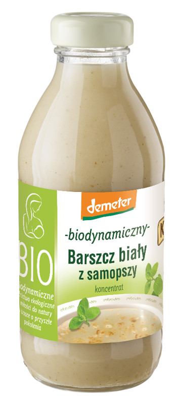 BARSZCZ BIAŁY Z SAMOPSZY KONCENTRAT DEMETER BIO 320 ml - KOWALEWSKI