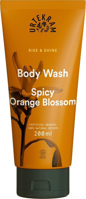 Balsam do ciała o pikantny zapachu kwiatu pomarańczy BIO 200ml  - Urtekram