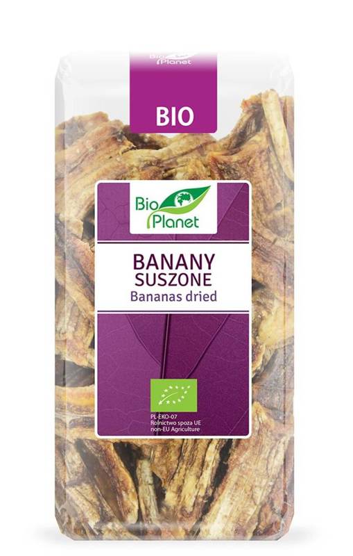 Banany suszone BIO 150g - Bio Planet