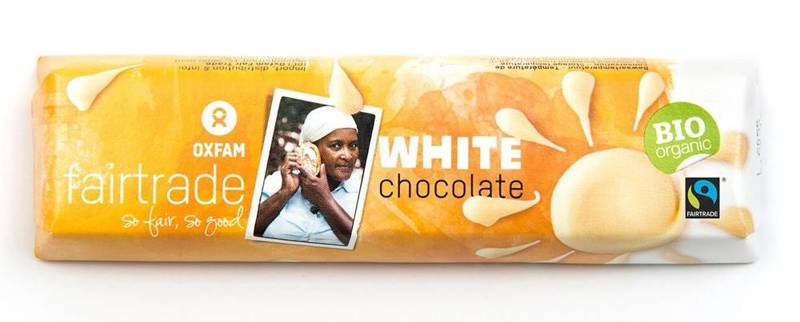 Baton czekolada biała 50g BIO - Fair Trade
