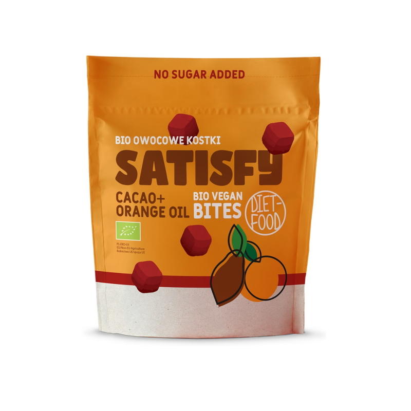 Bites cacao + orange oil BIO 120g - Diet Food