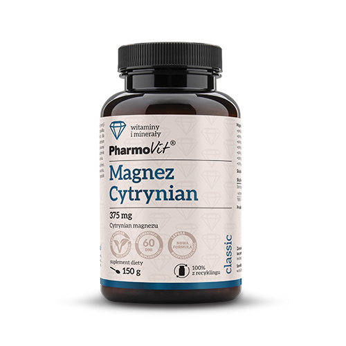 CYTRYNIAN MAGNEZU PROSZEK BEZGLUTENOWY 150 g - PHARMOVIT (CLASSIC)