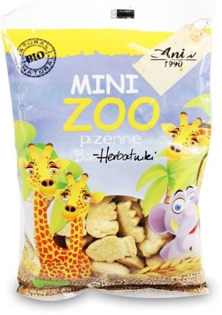 Ciasteczka mini zoo Bio 100g - Bio Ania