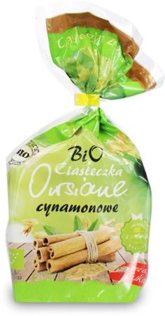 Ciasteczka owsiane cynamonowe bez dodatku cukrów Bio 150g - Bio Ania