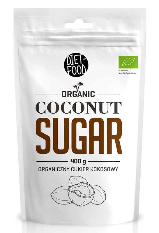 Cukier kokosowy BIO 400g - Diet Food
