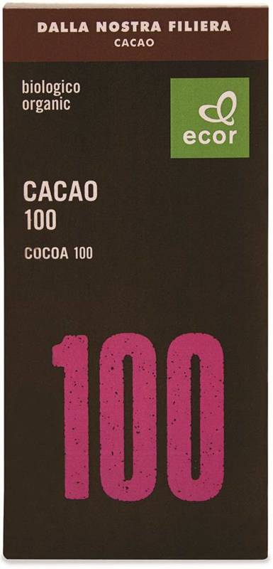 Czekolada gorzka 100% kakao Bio 80 g