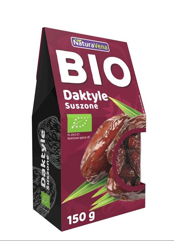 DAKTYLE BEZ PESTEK SUSZONE BIO 150 g - NATURAVENA