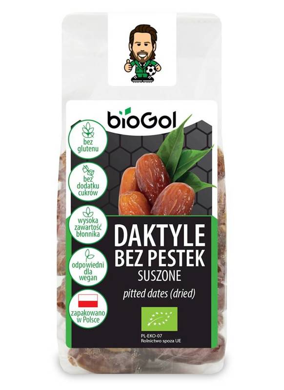 Daktyle bez pestek suszone BIO 150g - Biogol