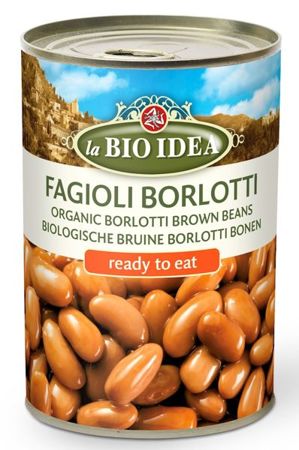Fasola borlotti (puszka) Bio 400g - La Bio Idea
