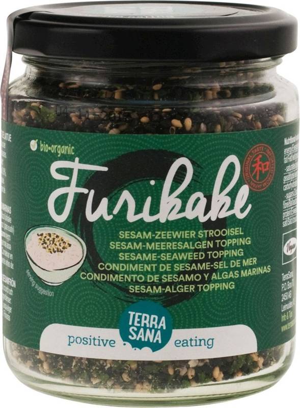 Furikake (mieszanka sezamu i alg morskich) Bio 100 g – Teressana