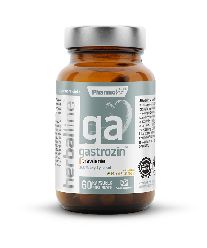 Gastrozin na trawienie 60 kapsułek - Pharmovit