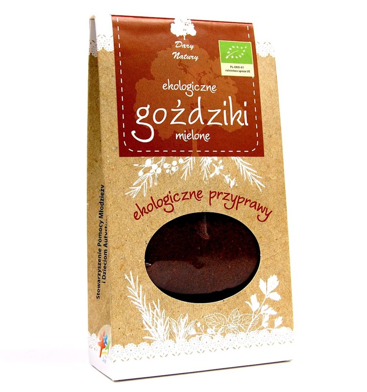 Goździki mielone BIO 30g - Dary Natury