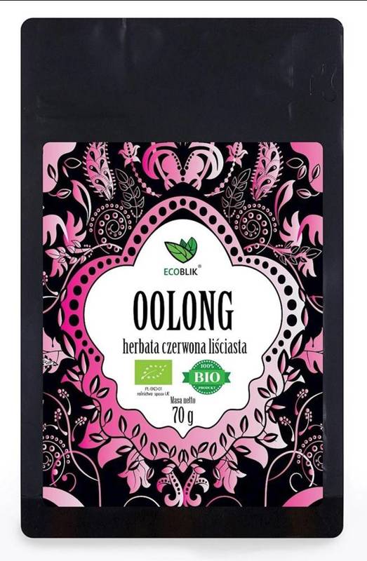 HERBATA CZERWONA OOLONG BIO 70 g - ECOBLIK