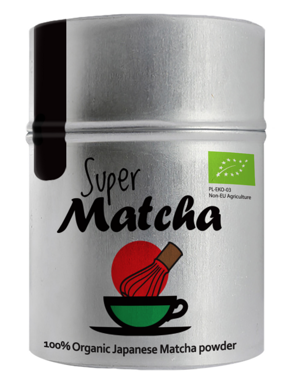 HERBATA ZIELONA MATCHA BIO 40 g - DIET-FOOD