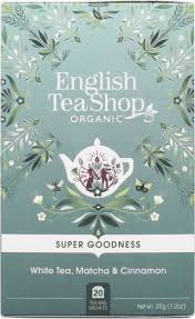 Herbata biała z cynamonem i imbirem Bio (20x 1,75g) - English Tea Shop