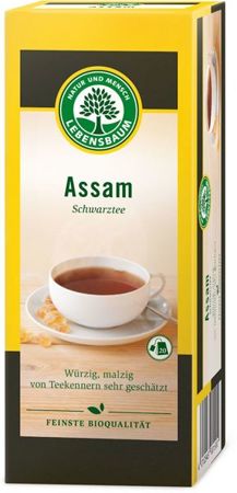 Herbata czarna Assam ekspresowa Bio (20 x 2 g) -  Lebensbaum