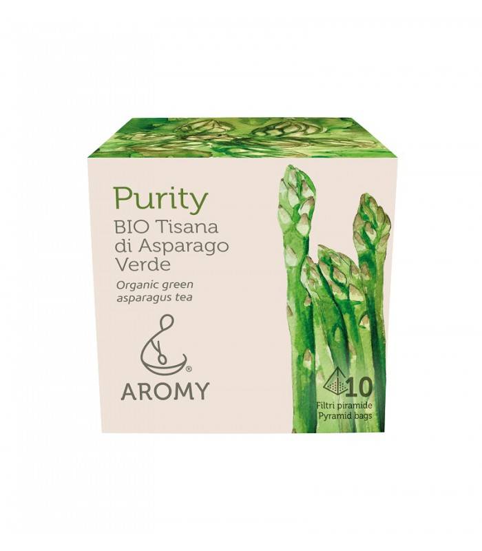Herbata z zielonych szparagów oczyszczająco- moczopędna, bulion organiczny BIO 10x1,5g - Aromy