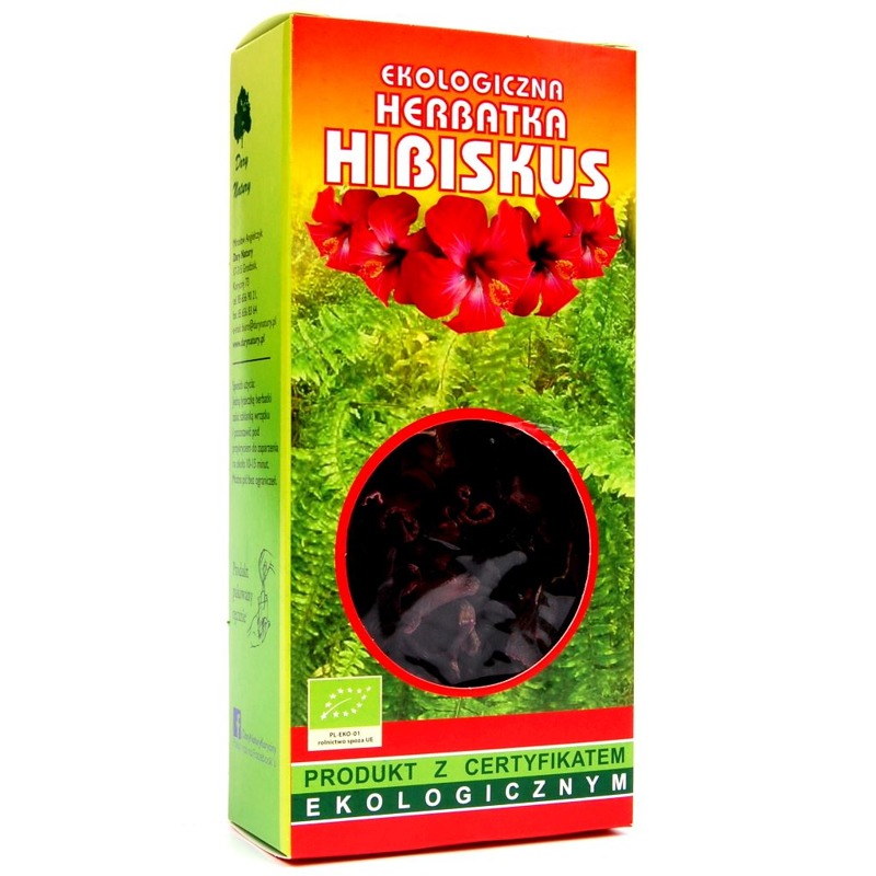Herbatka hibiskus 50g Bio - Dary Natury