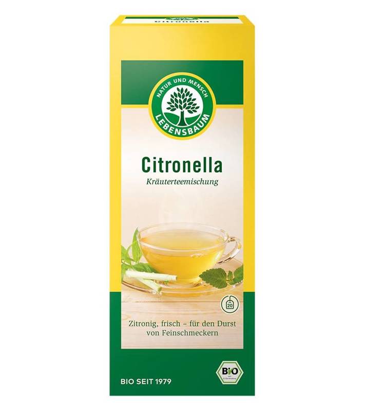 Herbatka ziołowa cytrynowa BIO (20 x 1,5 g) 30 g - LEBENSBAUM