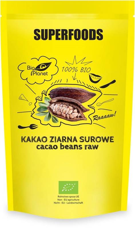 Kakao ziarna surowe Bio 250g - Bio Planet