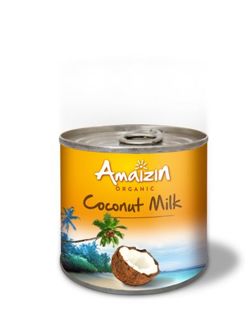 Kokosowa alternatywa mleka w puszce (17% tłuszczu) BIO 200ml AMAIZIN