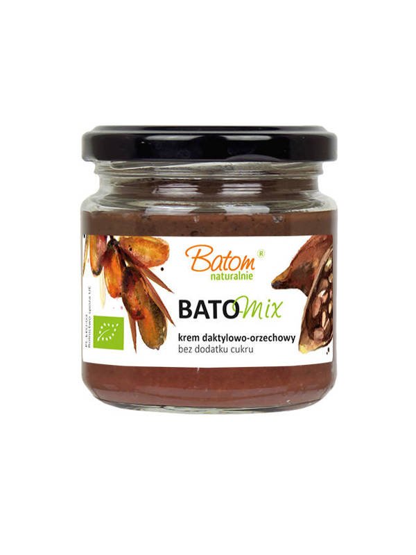 Krem daktylowo - orzechowy  BIO 200g - Batom