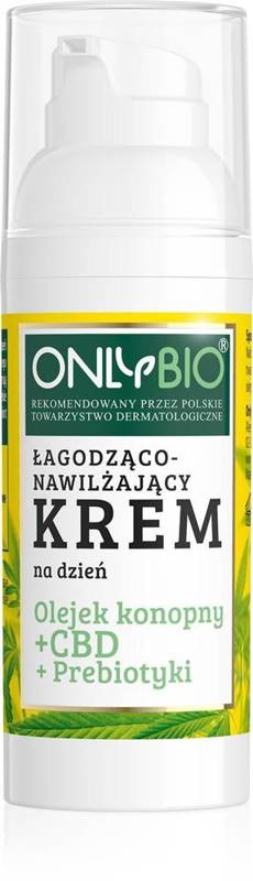 Krem do twarzy olejek konpny + prebiotyki 50ml - Only Bio