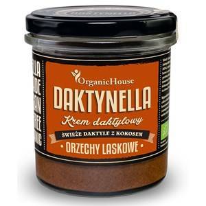 Krem kokosowo daktylowy orzechy laskowe bezgl. BIO 280g - Daktynella