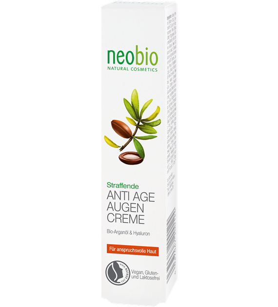 Krem pod oczy z olejkiem arganowym i kwasem hialuronowym BIO 15ml- Neobio