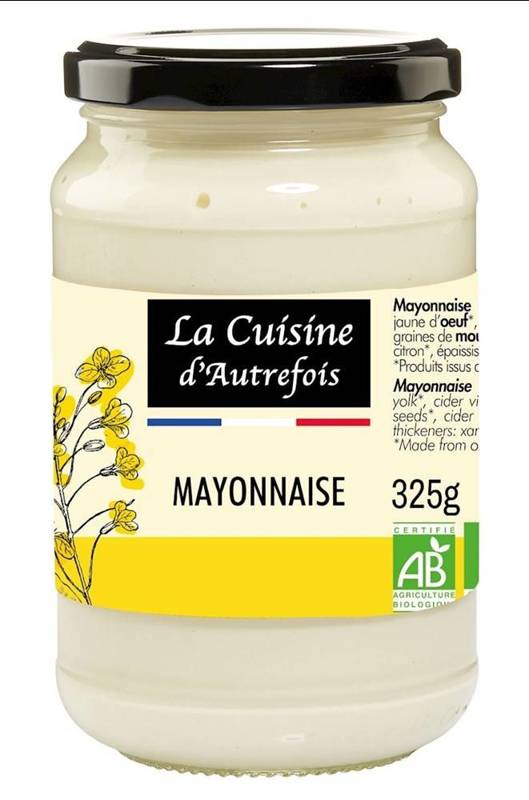 MAJONEZ JAJECZNY BIO 325 g - LA CUISINE D AUTREFOIS