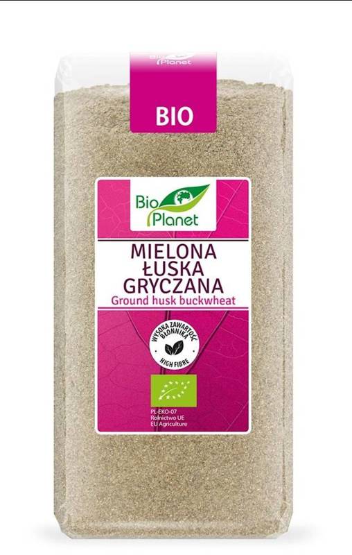 MIELONA ŁUSKA GRYCZANA (BŁONNIK GRYCZANY) BIO 400 g - BIO PLANET