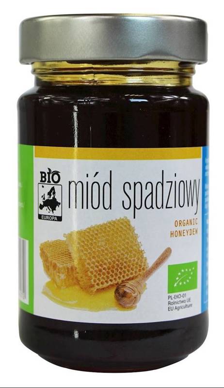 MIÓD SPADZIOWY BIO 300 g - BIO PLANET