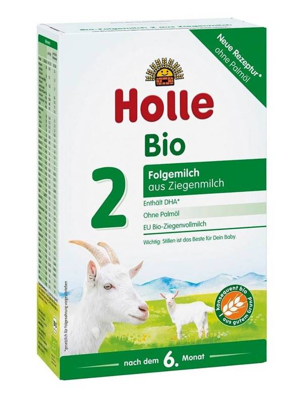 MLEKO KOZIE NASTĘPNE 2 DLA NIEMOWLĄT PO 6 MIESIĄCU BIO 400 g - HOLLE