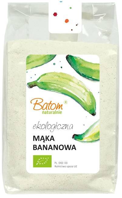 Mąka bananowa Bio 250g - Batom