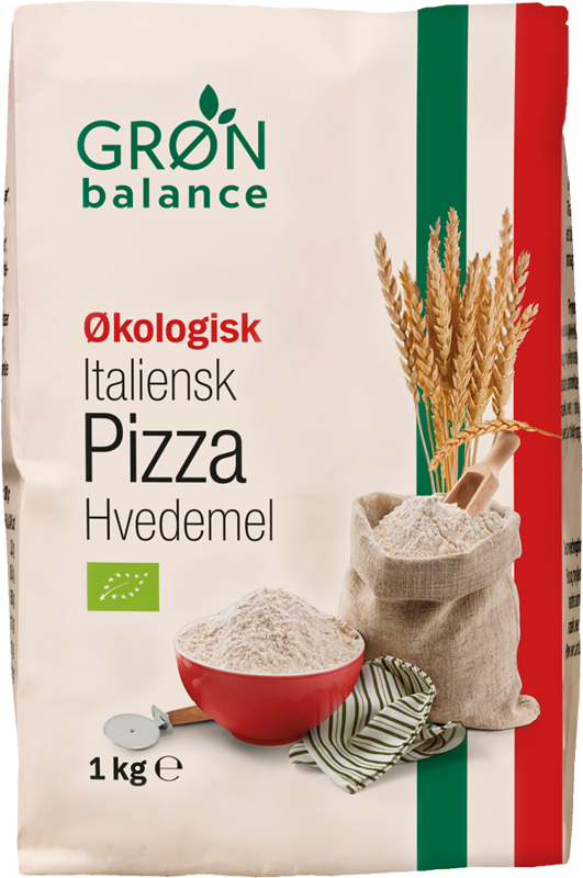 Mąka pszenna na pizzę Bio 1kg - Gron Balnce