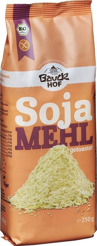 Mąka sojowa prażona bezglutenowa Bio 250g - Bauck Hof
