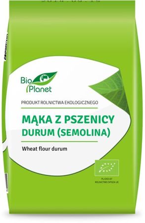 Mąka z pszenicy durum (Semolina) 1kg bio - Bio Planet