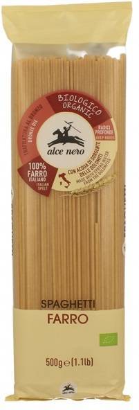 Makaron orkiszowy spaghetti bezglutenowy 100% BIO 250g - Alce Nero