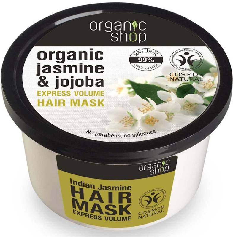 Maska do włosów zwiększająca ich objętość Indyjski Jaśmin Eco 250ml - Organic Shop