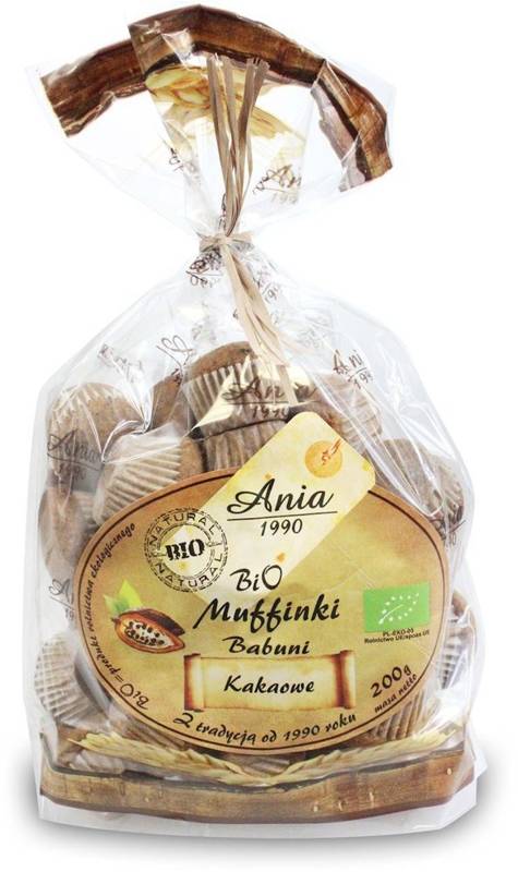 Muffinki babuni kakaowe BIO 200g - Bio Ania 
