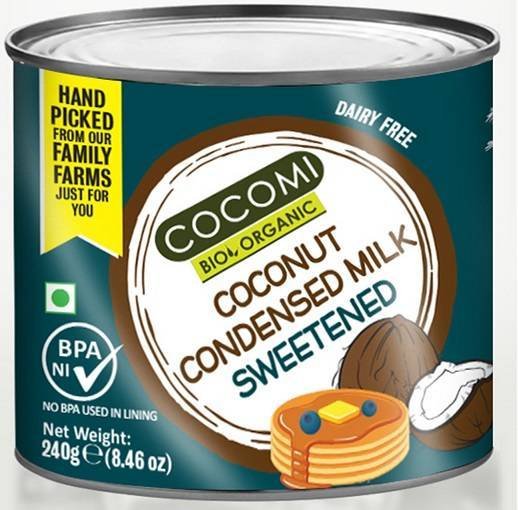 Napój kokosowy skondensowany w puszce BIO 240g - Cocomi