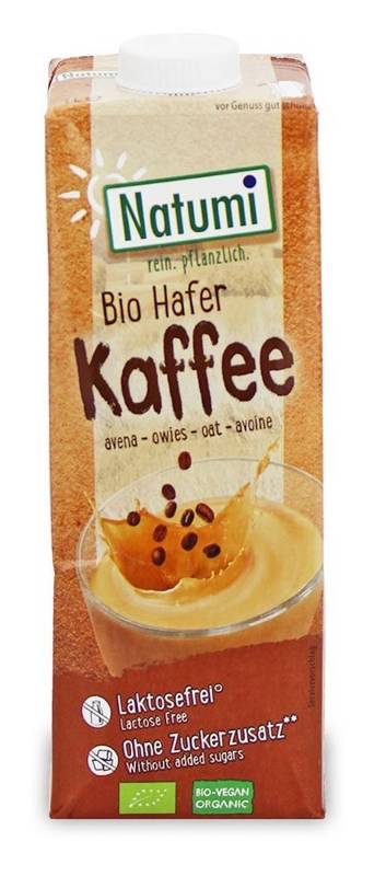 Napój owsiany o smaku kawy bez dodatku cukrów Bio 1 L - Natumi