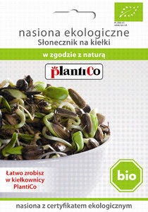 Nasiona na kiełki słonecznika Bio 40g - Plantico