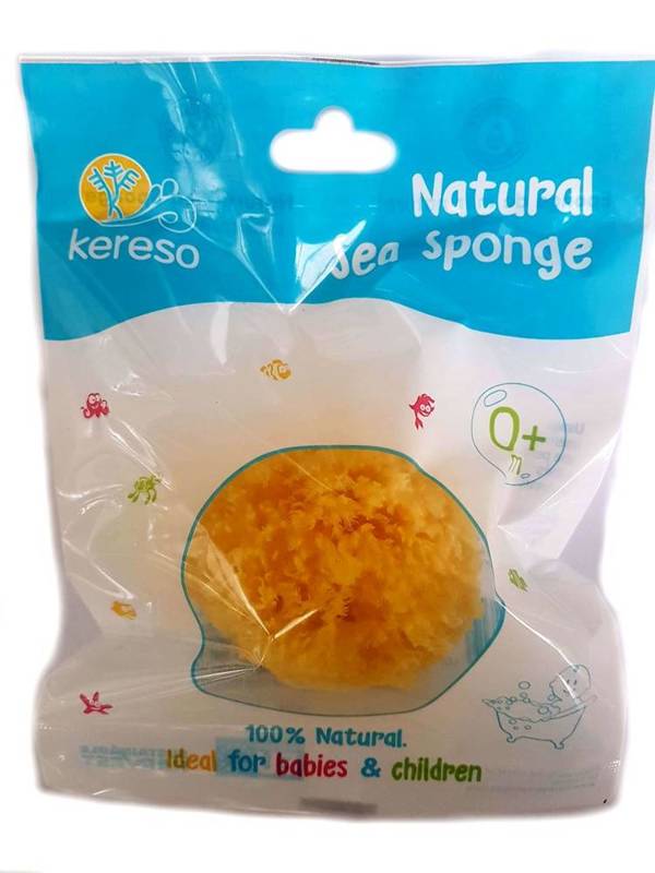 Naturalna gąbka morska dla dzieci i niemowląt 0+ m - Kereso