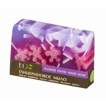 Naturalne mydło glicerynowe - ręcznie robienie kwiatowe 130 g - Eo Labolatorie