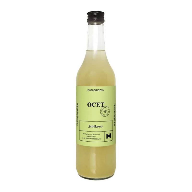 OCET JABŁKOWY 4 % BIO 500 ml - DELIKATNA (ZAKWASOWNIA)