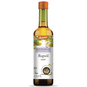 Olej rzepakowy tłoczony na zimno BIO Demeter 500ml - Bio Planete